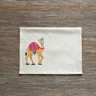 Calyz Indian Camel Tea towel